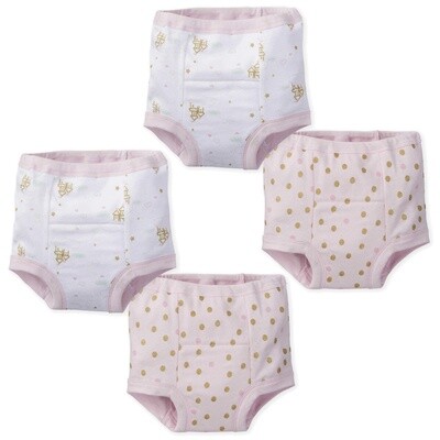 2-Pack Baby Girls&#39; Castle Training Pants