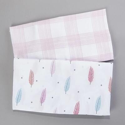 Little Love by NoJo 2pk. Rainbow Feather Crib Sheets - Pink