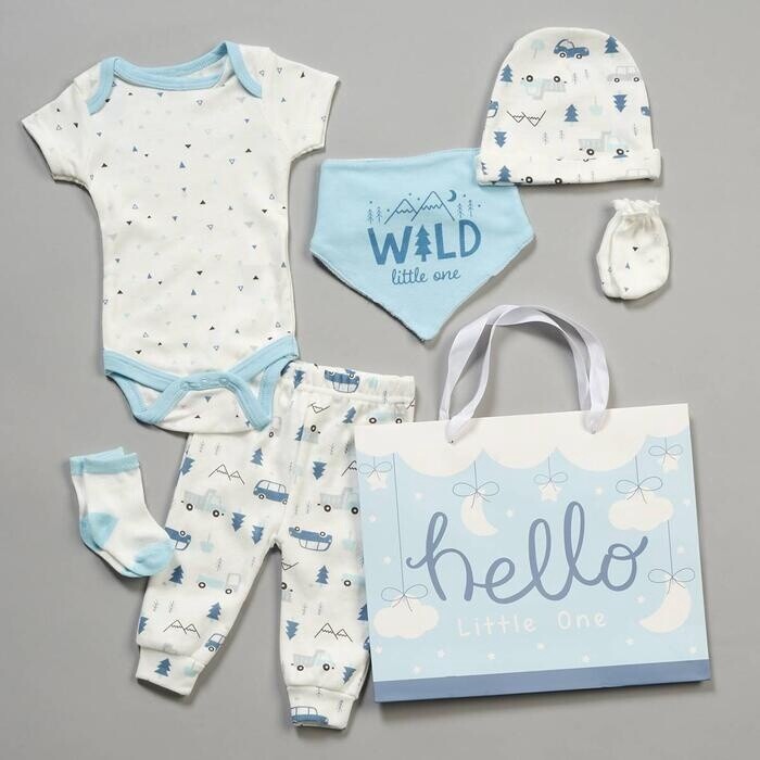 Baby Boy  baby views® 8pc. Wild Little One Gift Set