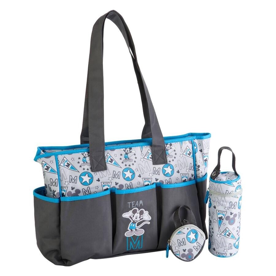 Team Mickey Diaper Bag Set