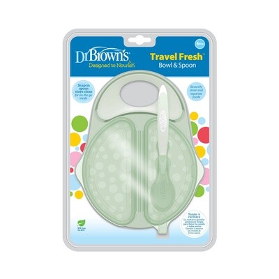 Dr Brown's Travel Fresh Bowl & Spoon