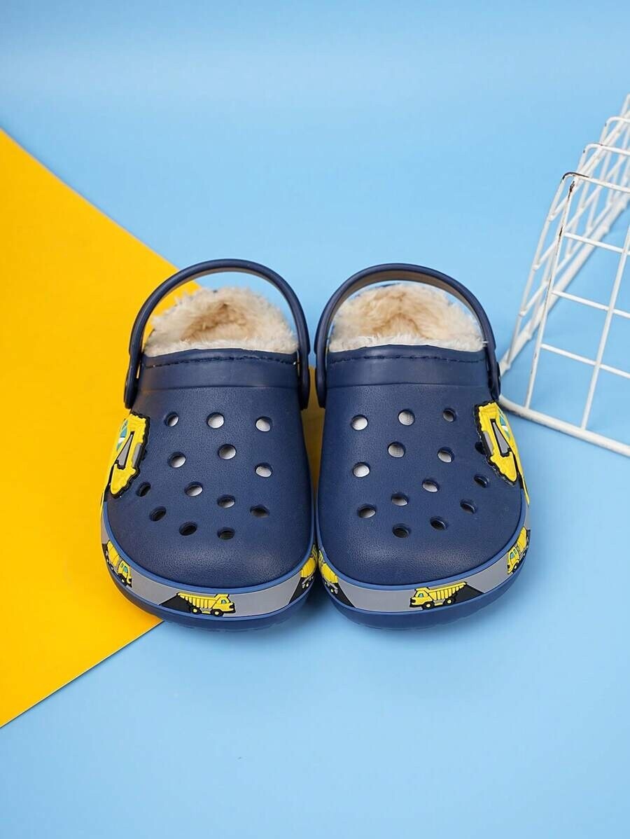 Toddlers&#39; Cartoon Garden Design Casual Clog Shoes