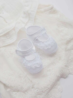 Fashionable &amp; Minimalist Baby Christening Boots