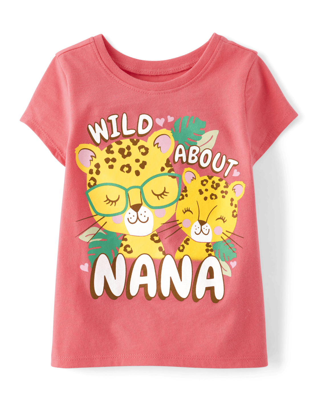 Baby And Toddler Girls Nana Graphic Tee - Sunrscoral