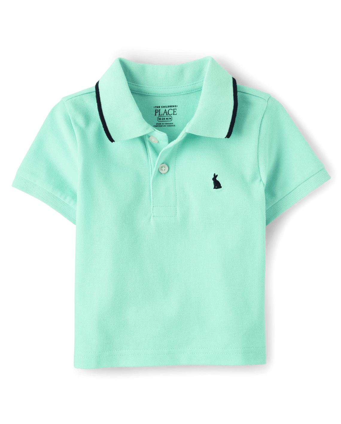 Baby And Toddler Boys Bunny Pique Polo