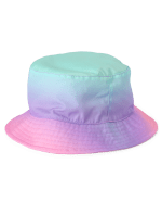 Girls Ombre Reversible Bucket Hat - Multi Clr