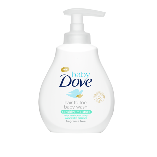 Baby Dove Head to Toe Wash, Sensitive Moisture, 6.76 Ounce