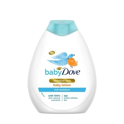 Dove Baby Rich Moisture Body Lotion - 13.5 Fl Oz / 400 mL