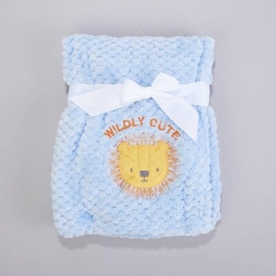 Heavenly Sent Lion Wildly Cute Baby Blanket