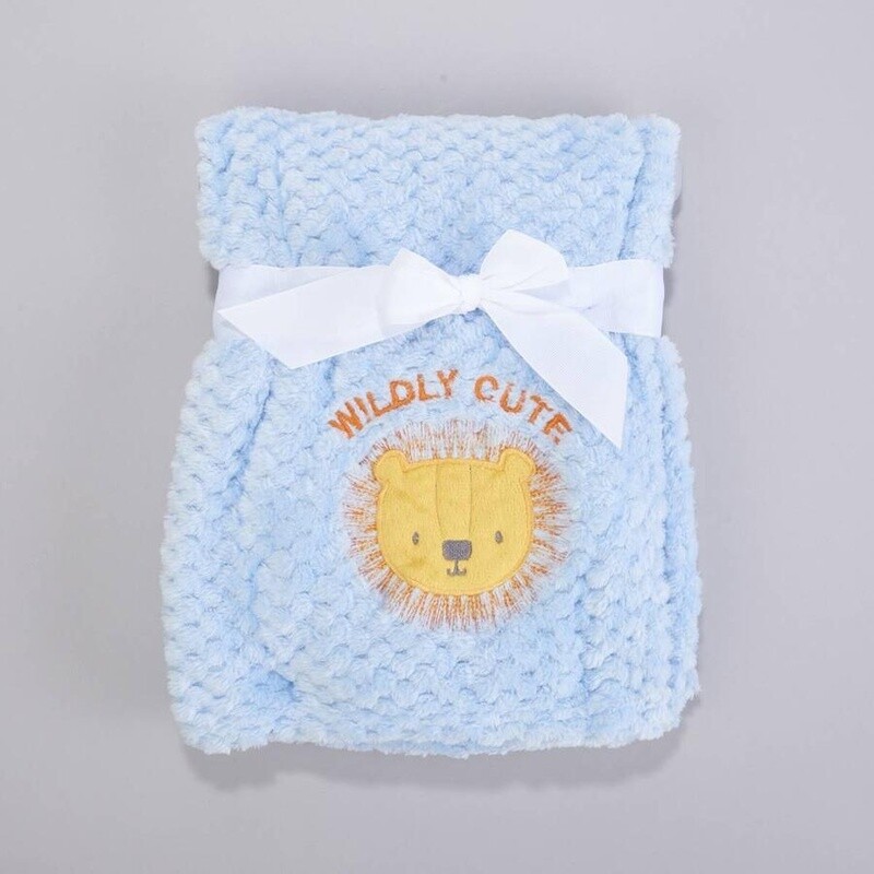 Heavenly Sent Lion Wildly Cute Baby Blanket