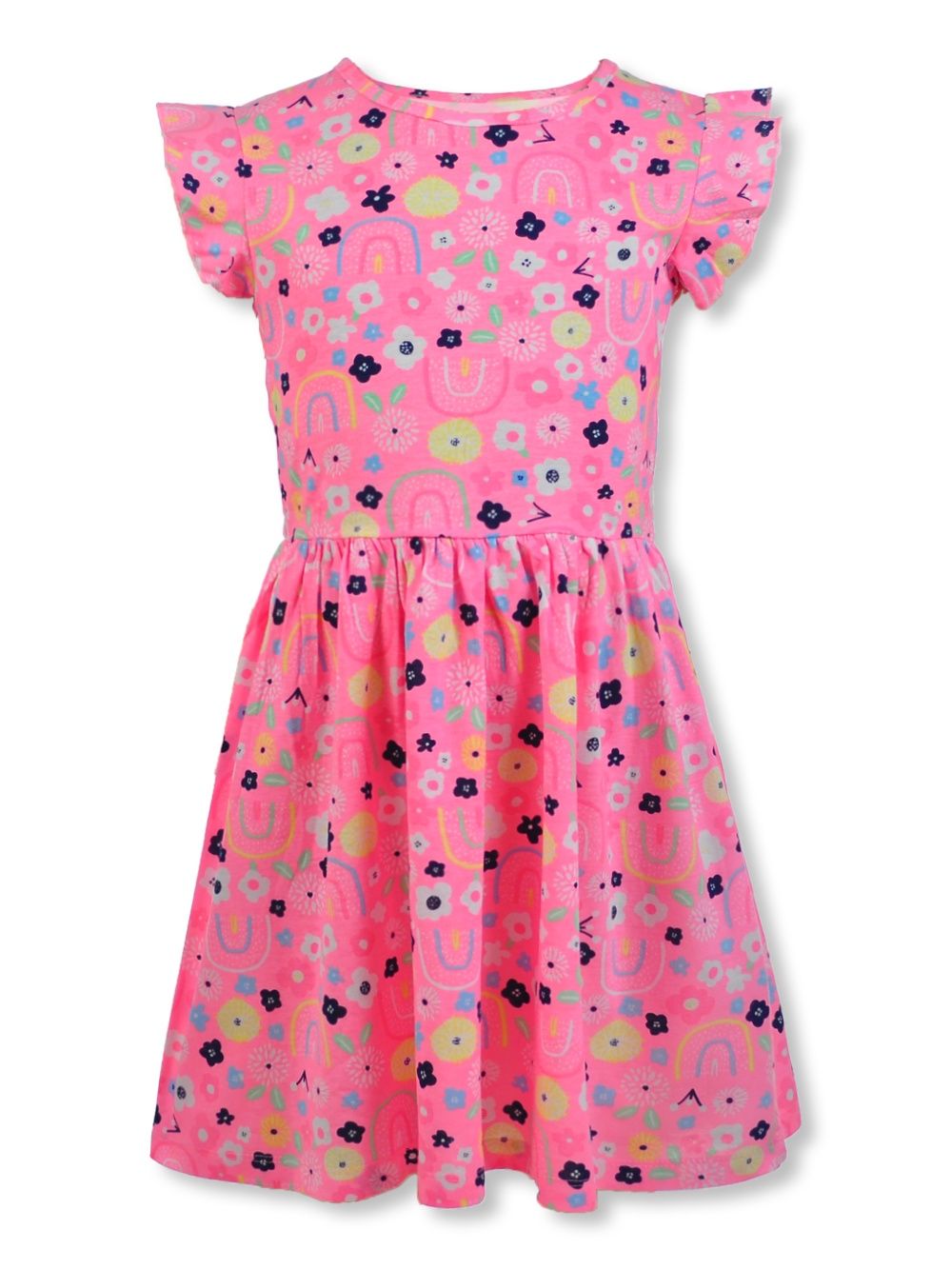 GIRLS&#39; RAINFLOWER DRESS