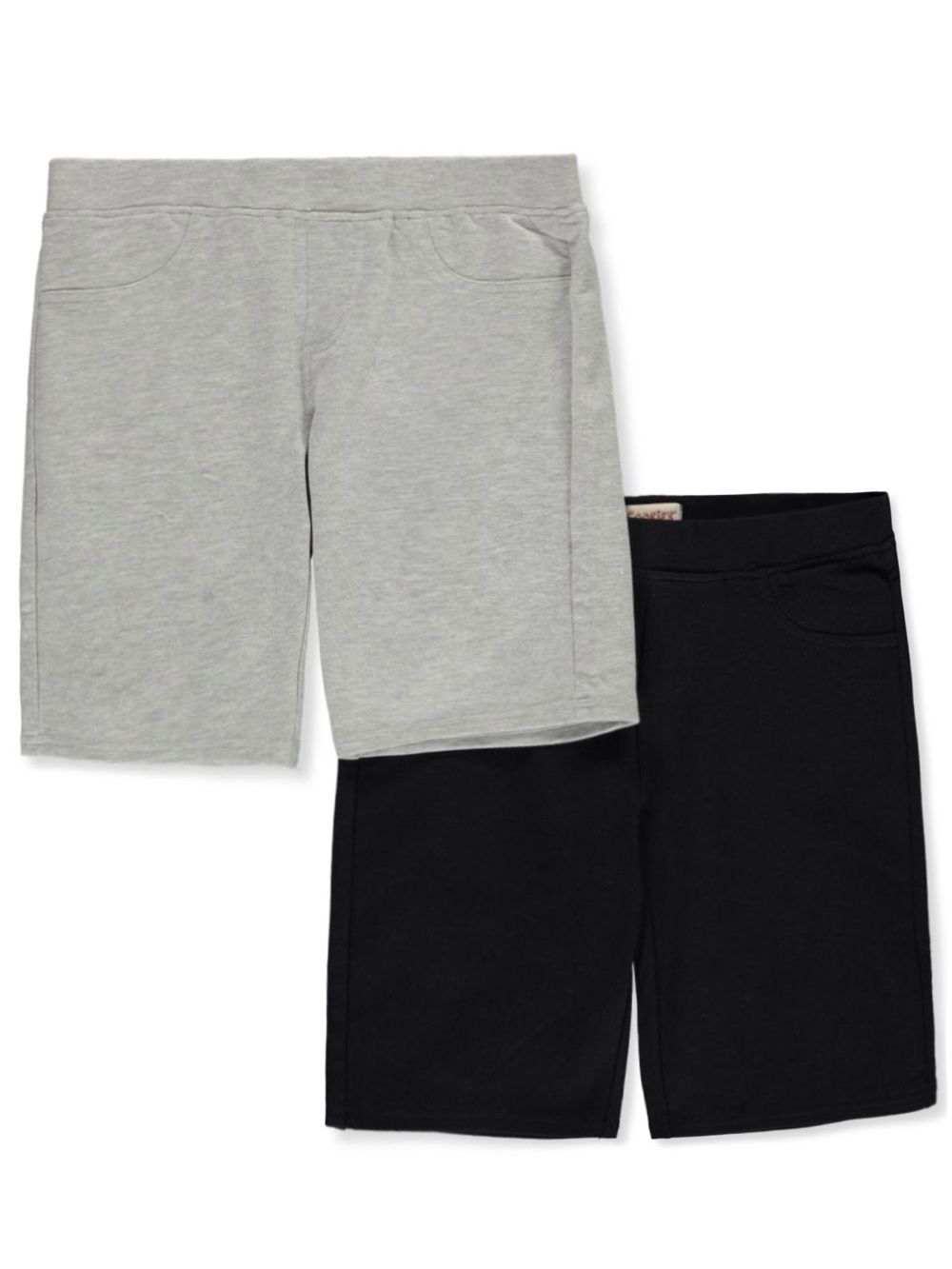 Cookie&#39;s Girls&#39; 2-Pack Pull-On Bermuda French Terry Shorts