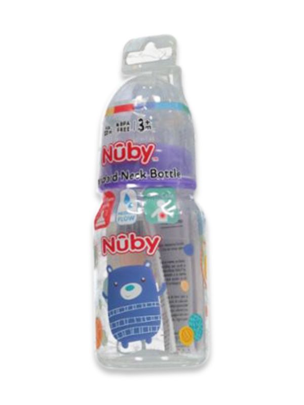 NUBY BABY BOYS' 4 OZ. BOTTLE