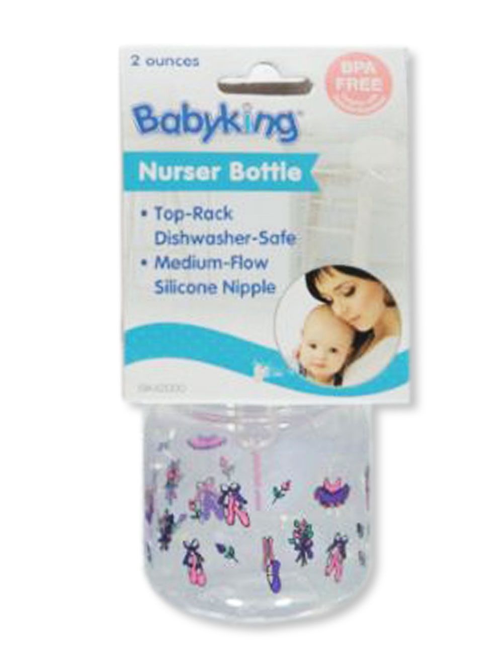 2 OZ. NURSER BOTTLE - Pink