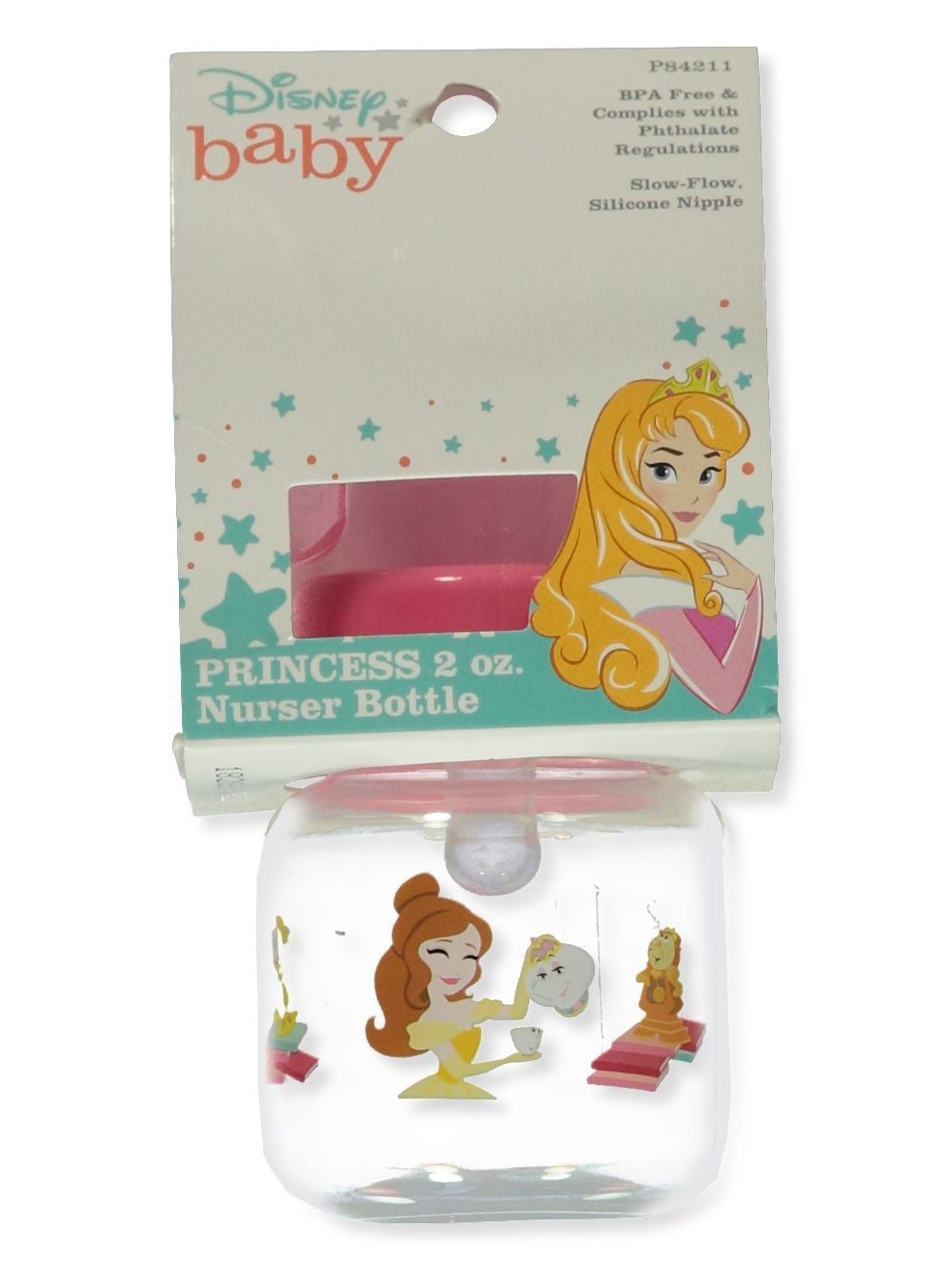 Disney Princess Baby Girls&#39; 2 Oz. Nurser Bottle