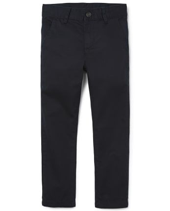 Boys Uniform Skinny Chino Pants