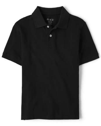 Boys Uniform Pique Polo