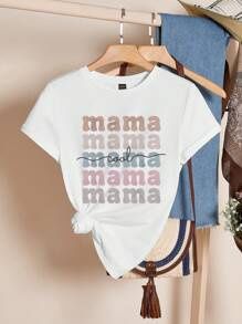 Mama And Mini Shirts Mommy And Me Matching Cute T-Shirts