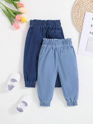 Baby Girl&#39;s  Washed Y2K Casual