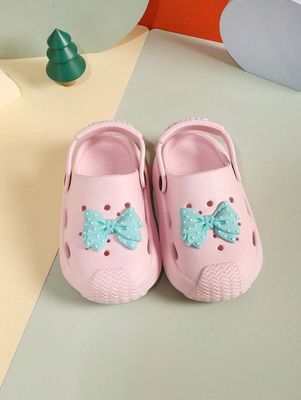 New Summer Thickened Anti-Slip Soft Shoes For Little Girls - Pink