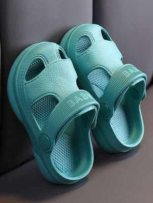Girls Hollow Out Flat Slip-Resistant Cute Two-Wear Sandals