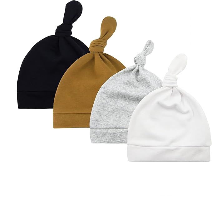 Infant Hat Newborn Baby Hats 0-6 Months Baby Mittens Winter Beanie