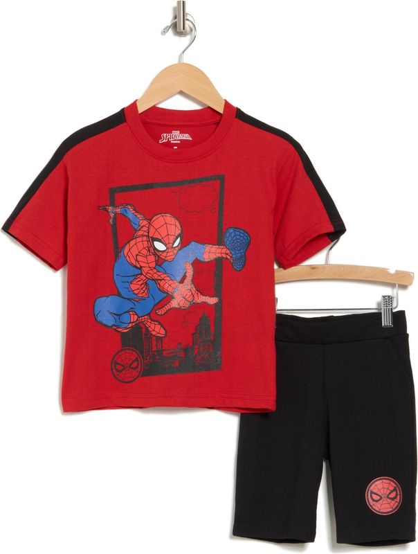 Kids&#39; Spider-Man T-Shirt &amp; Shorts Set