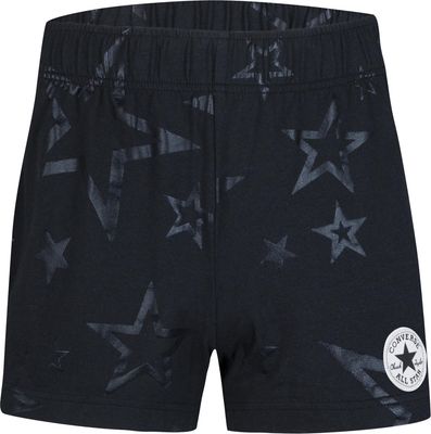 Kids&#39; Patch Shine Pull-On Shorts - Black