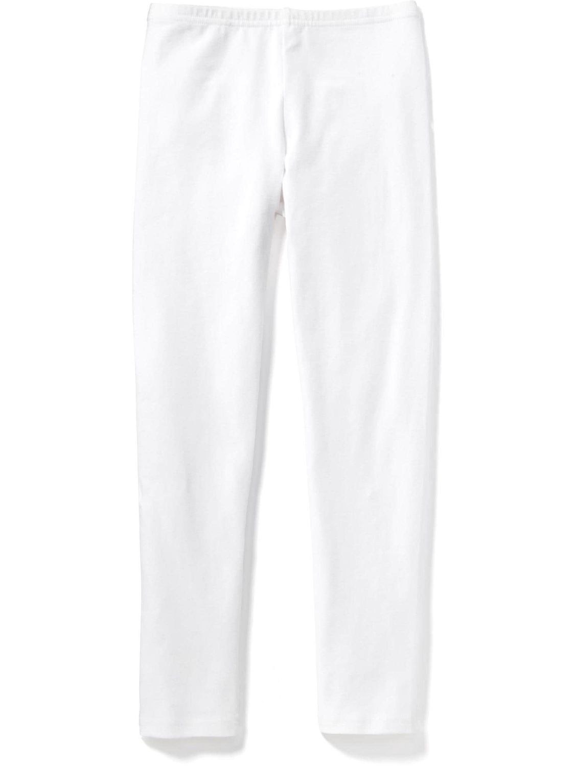 Leggings for Girls Plus - White