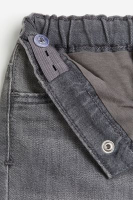 Lined Jeans- Grey