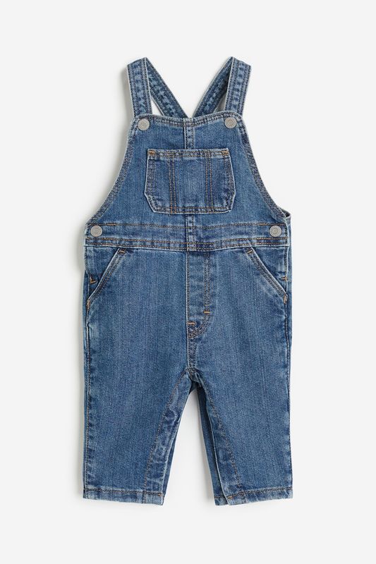 Denim Overalls - Denim blue