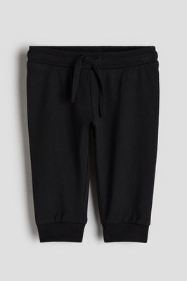 Cotton Sweatpants - Black