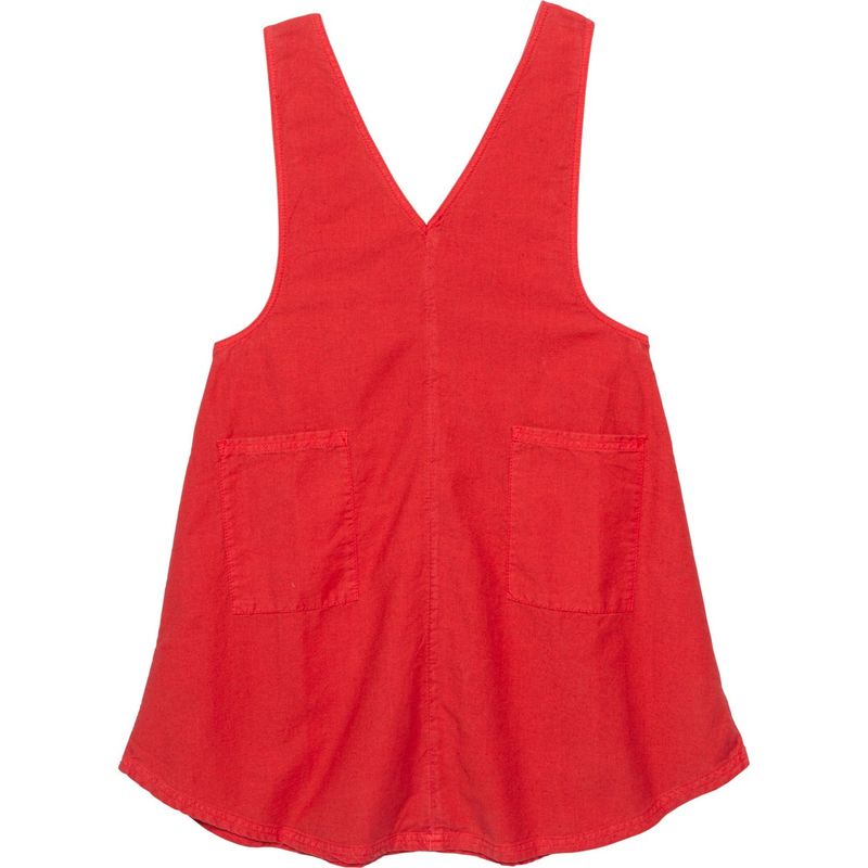 Big Girls Farleigh Dress - Sleeveless (red)