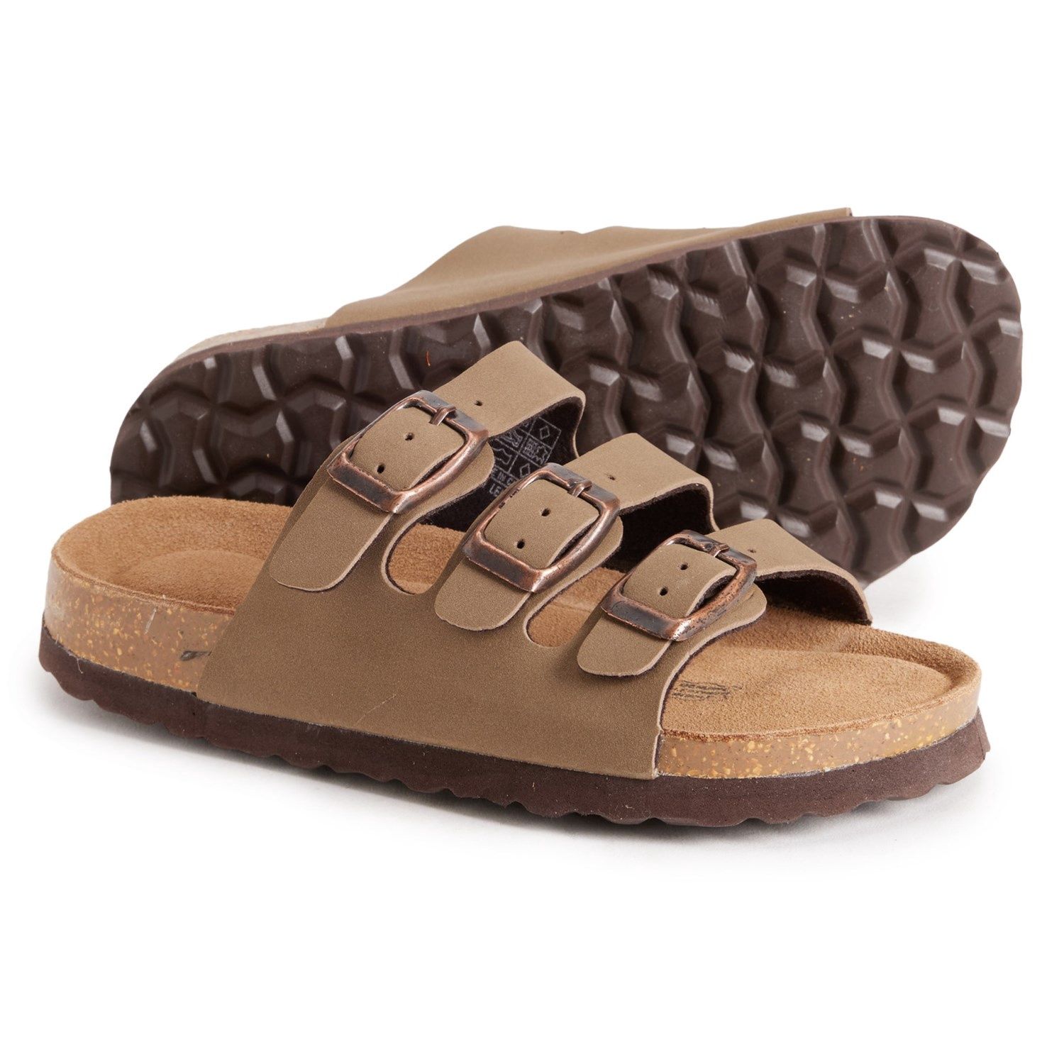 Cushionaire Boys and Girls Lela Jr. Sandals