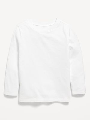 Long-Sleeve T-Shirt for Toddler Girls - White
