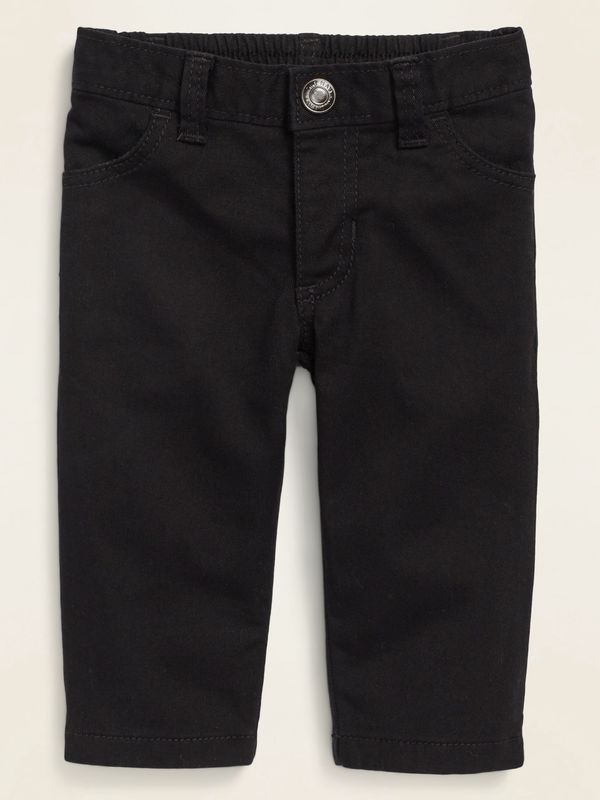 Unisex Skinny 360° Stretch Jeans for Baby - Black