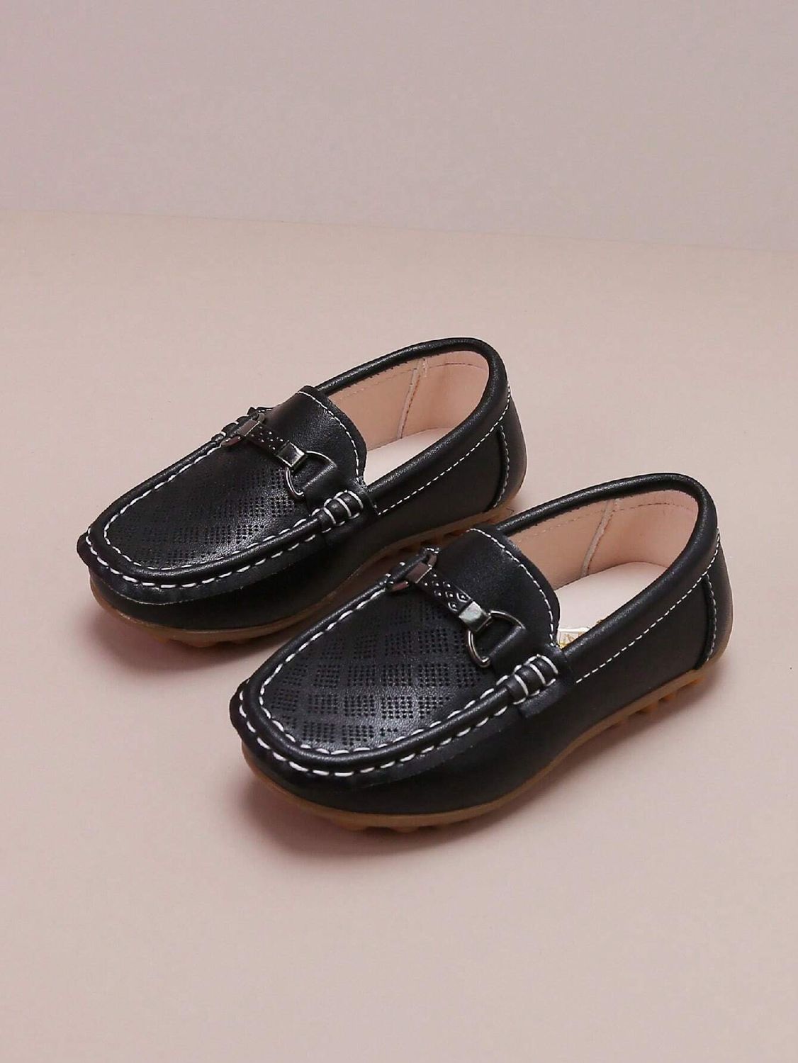 Kids&#39; Boys Simple Casual Slip-On Flats 6.5 yr Old, Size: 6 1/2yrs