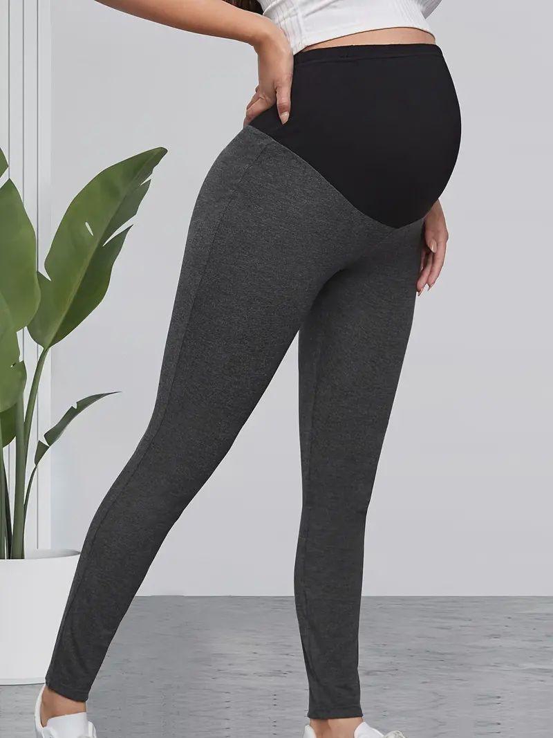 Stretch Womens Maternity Leggings, Size: Small