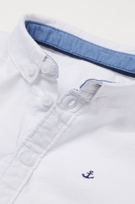 H &amp; M Cotton Shirt - White