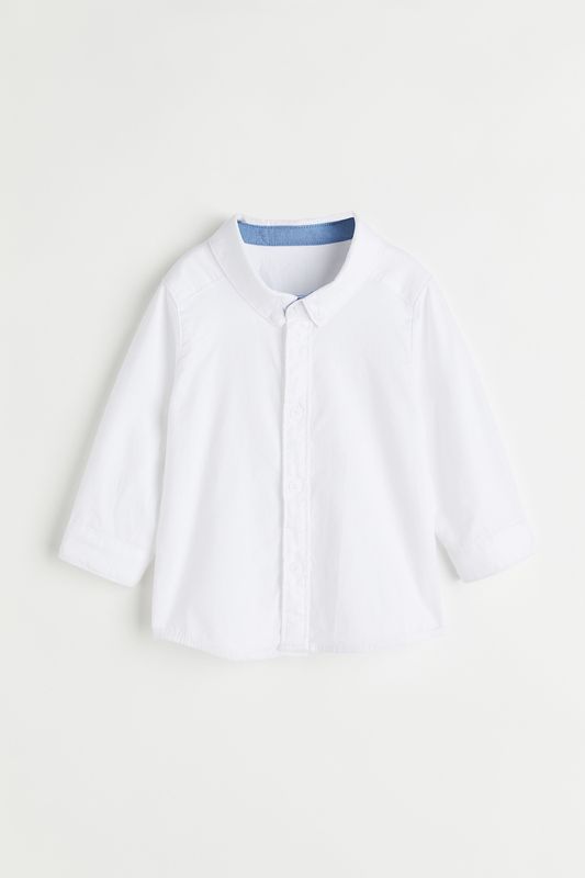 H & M Cotton Shirt - White