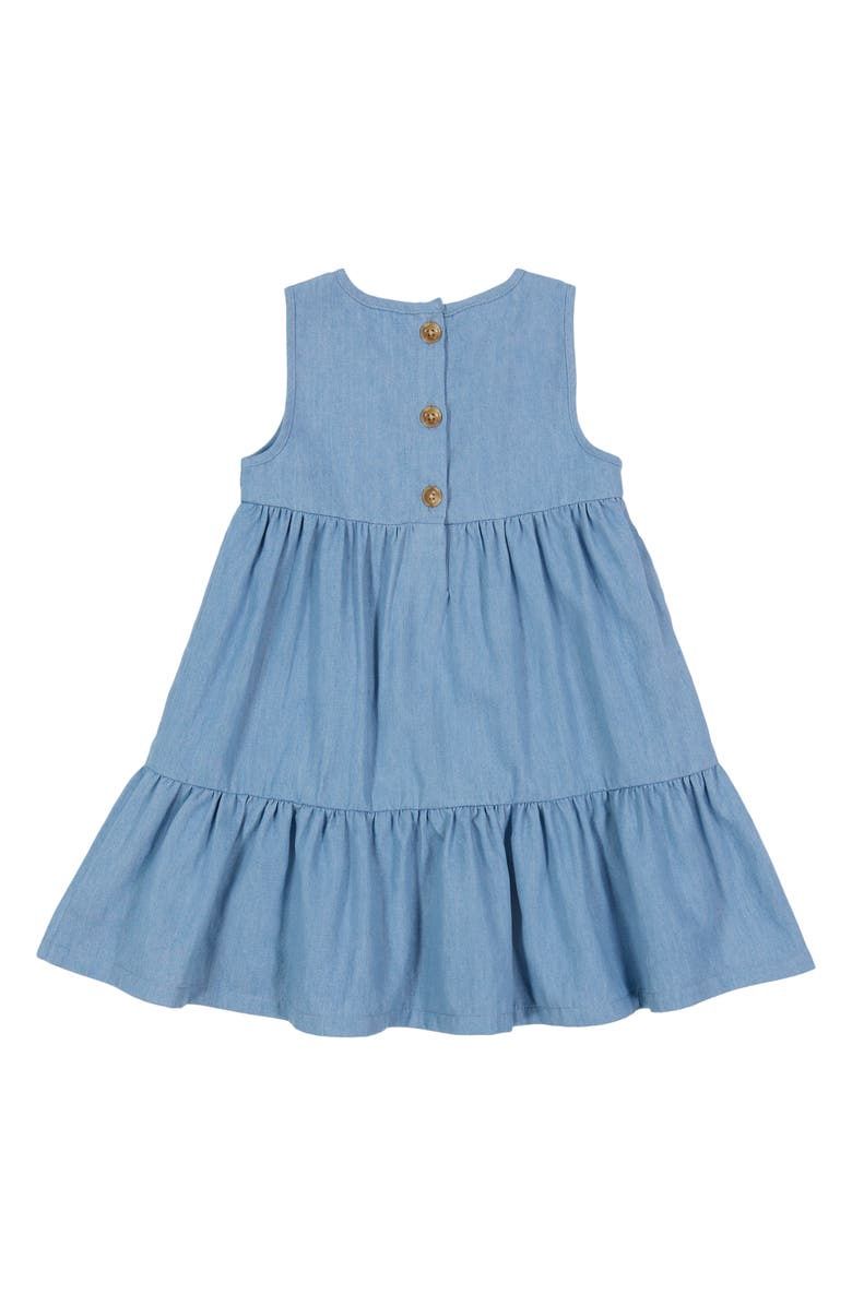 Calvin Klein Cotton Chambray Dress (Baby), Size: 12M