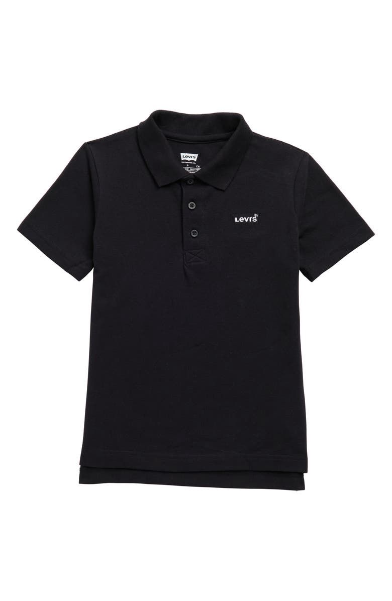 Levi&#39;s® Kids&#39; Short Sleeve Batwing Polo (Big Kid), Size: M (12-14), Color: Blue