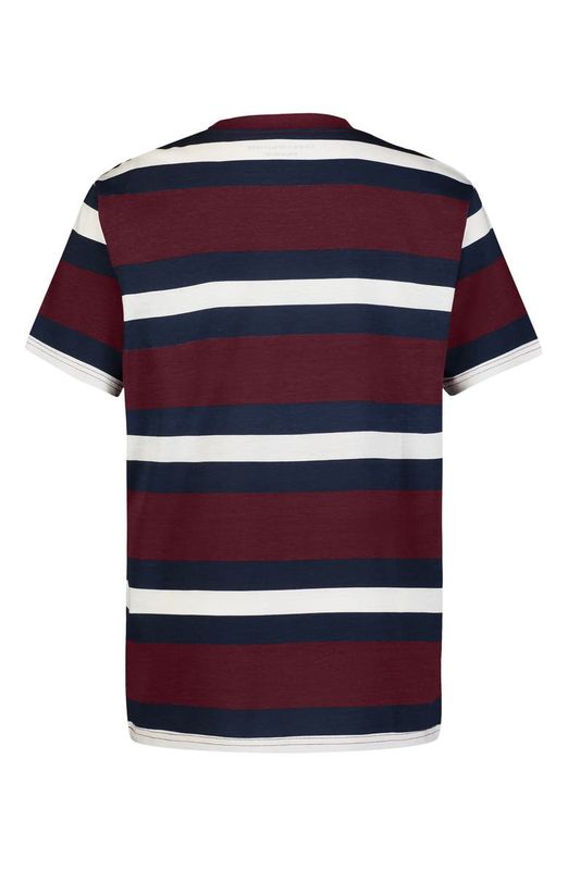 Tommy Hilfiger Kids' Stripe Rugby Cotton T-Shirt (Big Kid)
