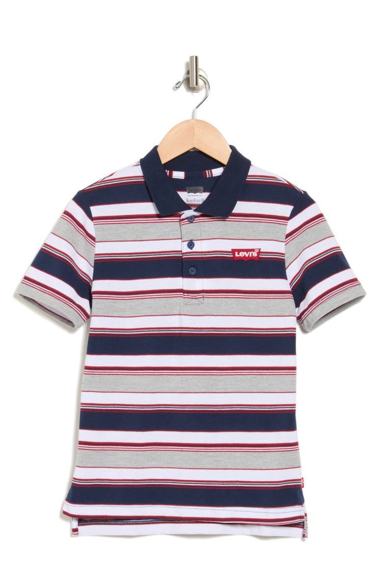 Levi&#39;s® Kids&#39; Pop Stripe Polo (Big Kid), Size: M