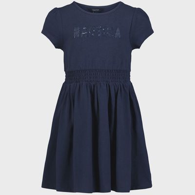 Nautica Little Girls' Smocked Waist Dress