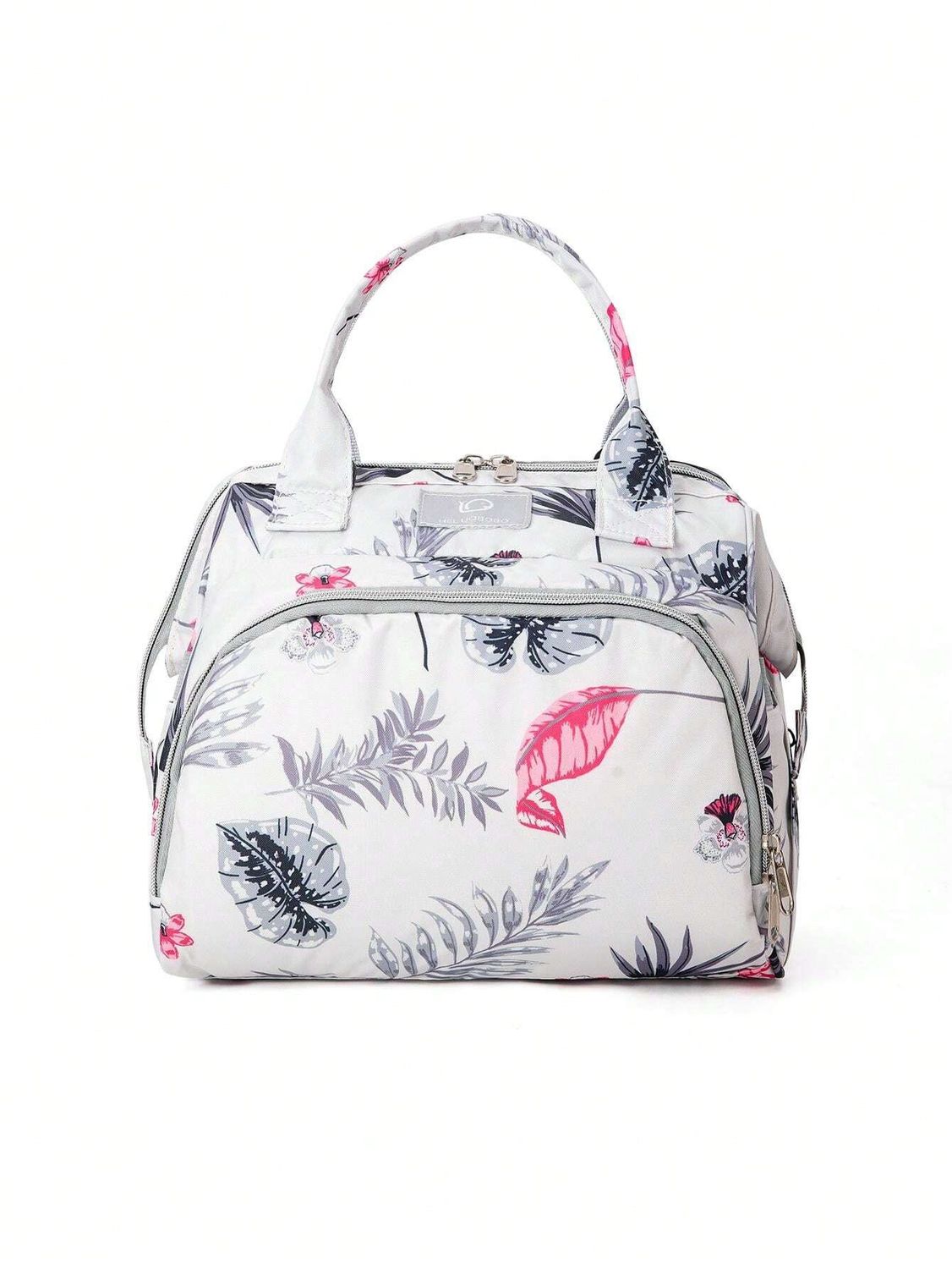 1pc Mother &amp; Baby Diaper Bag Fashionable Printed Multifunctional Maternity Backpack
