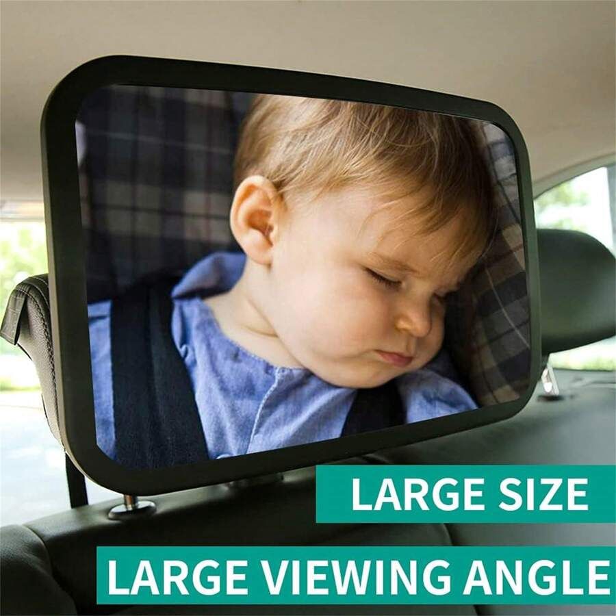 1 Set Baby Car Mirror Safely Monitor Infant Child In Rear Facing Car Seat