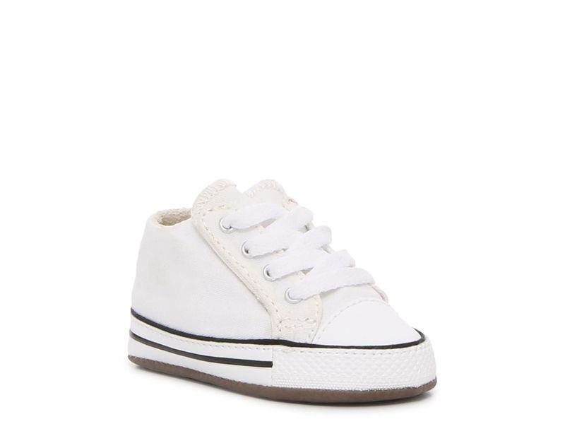 Converse Chuck Taylor All Star Cribster Sneaker - White, Size: 4 toddler ( 12 months)