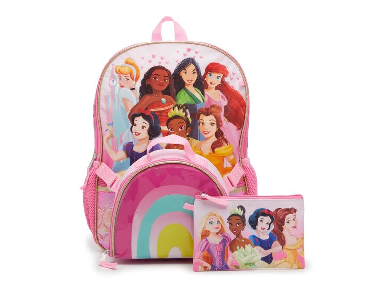 Disney Princess Backpack Set - 3 Pack