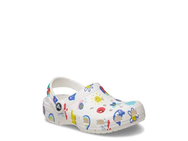 Crocs Classic Doodle Print Clog